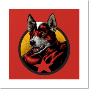 Red Guarddog Posters and Art